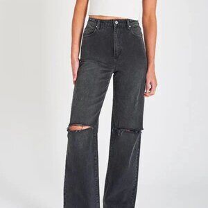 Abrand Jeans "94 high and Wide Patti Rip"